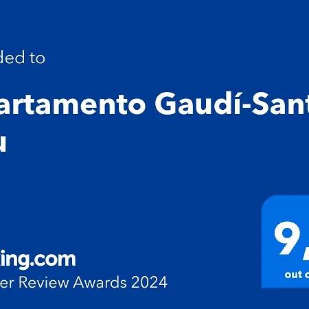 Apartamento Gaudí-sant Pau